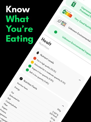 Allergy Tracker - Scanner Food iPad screenshot
