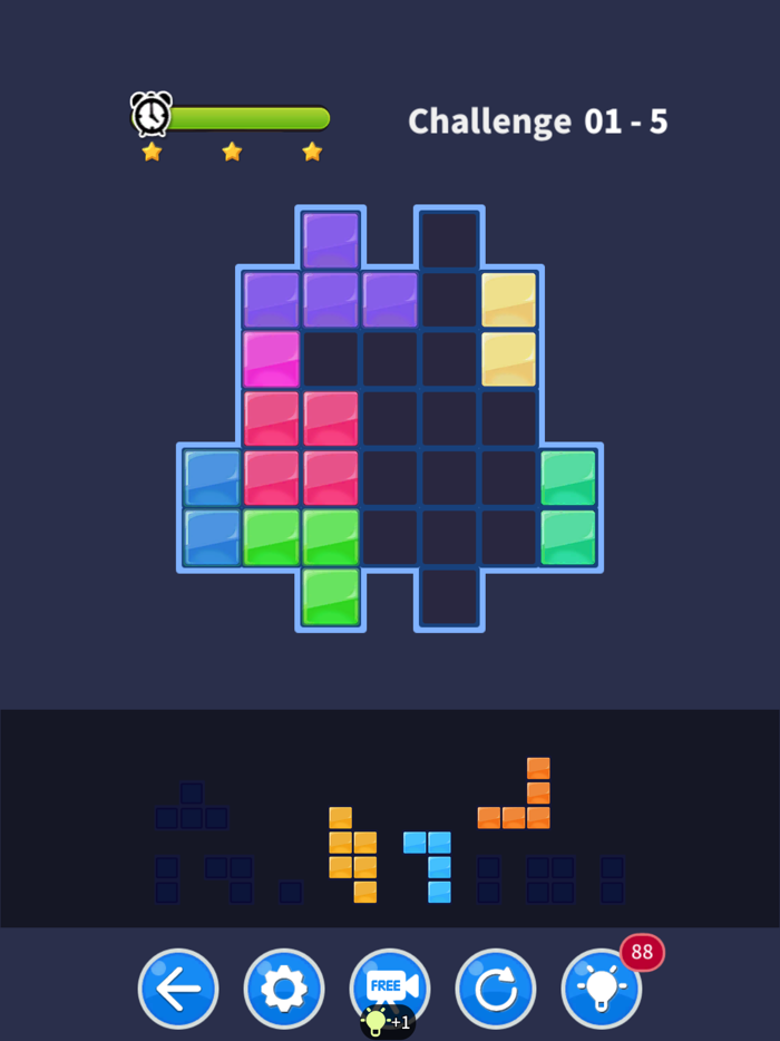 Block puzzle games fun mania