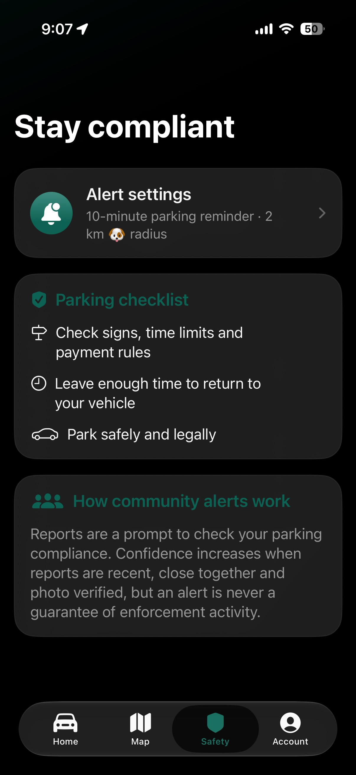 Screenshot 2 of ParkOminder