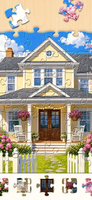 Cottage Jigsaw Puzzles screenshot 1