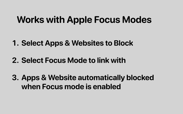 Atten - لقطة شاشة لحظر التطبيقات