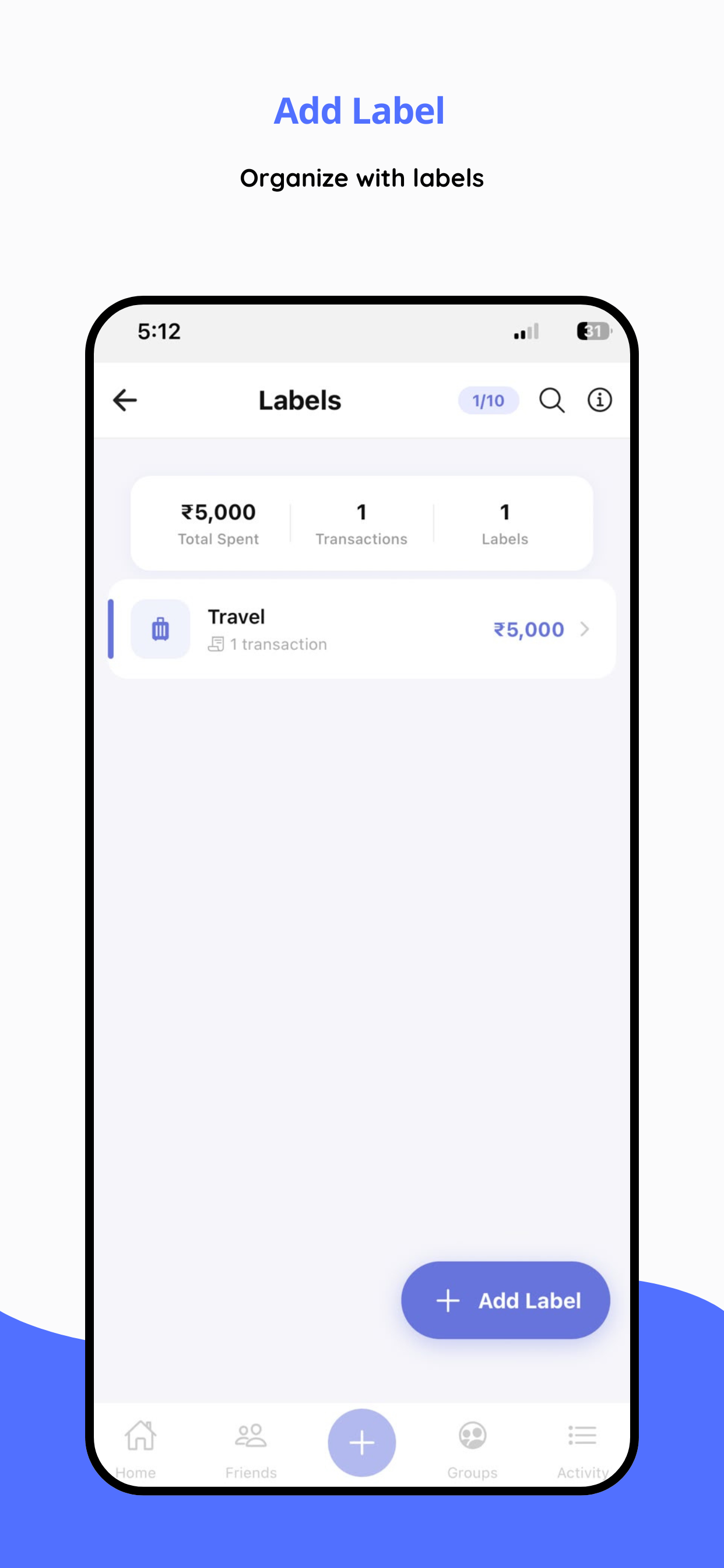 SplitUp - Bill & Expense Split screenshot 8