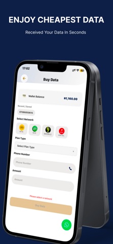 Amjad Data iPhone screenshot