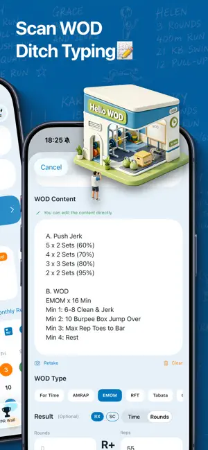 Hello WOD-CFer's Workout Buddy screenshot 2