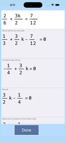 Equation & Expression Solver Screenshot 7 of 8