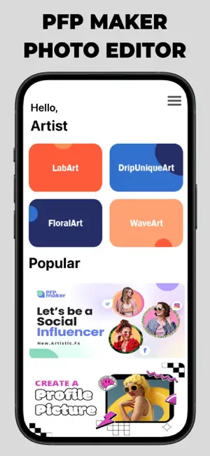 PFP Maker Photo Editor screenshot 1