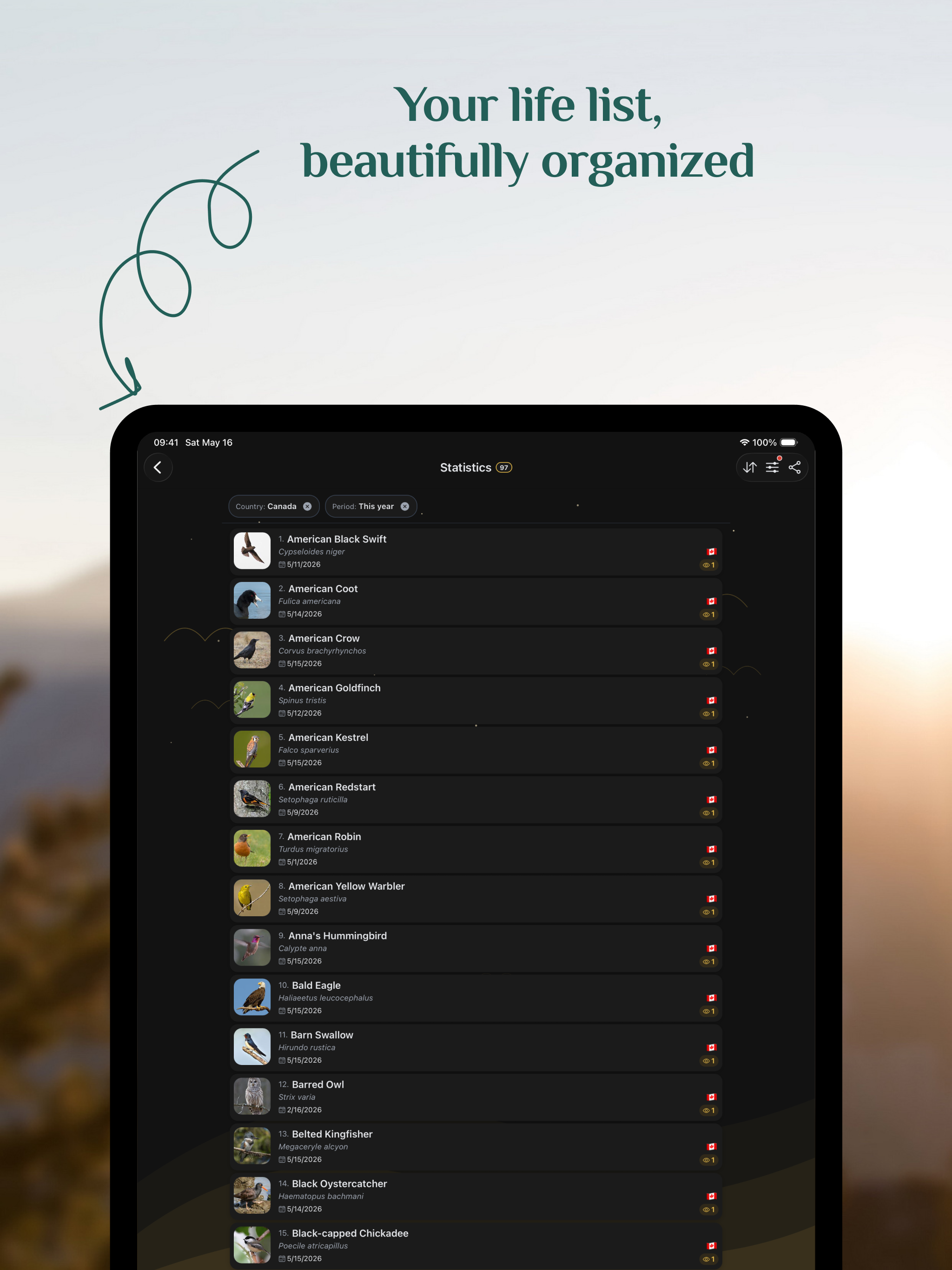 DiBird – Bird Watching Journal