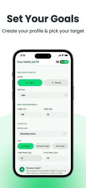 Calorie Counter Macro Tracker screenshot 1