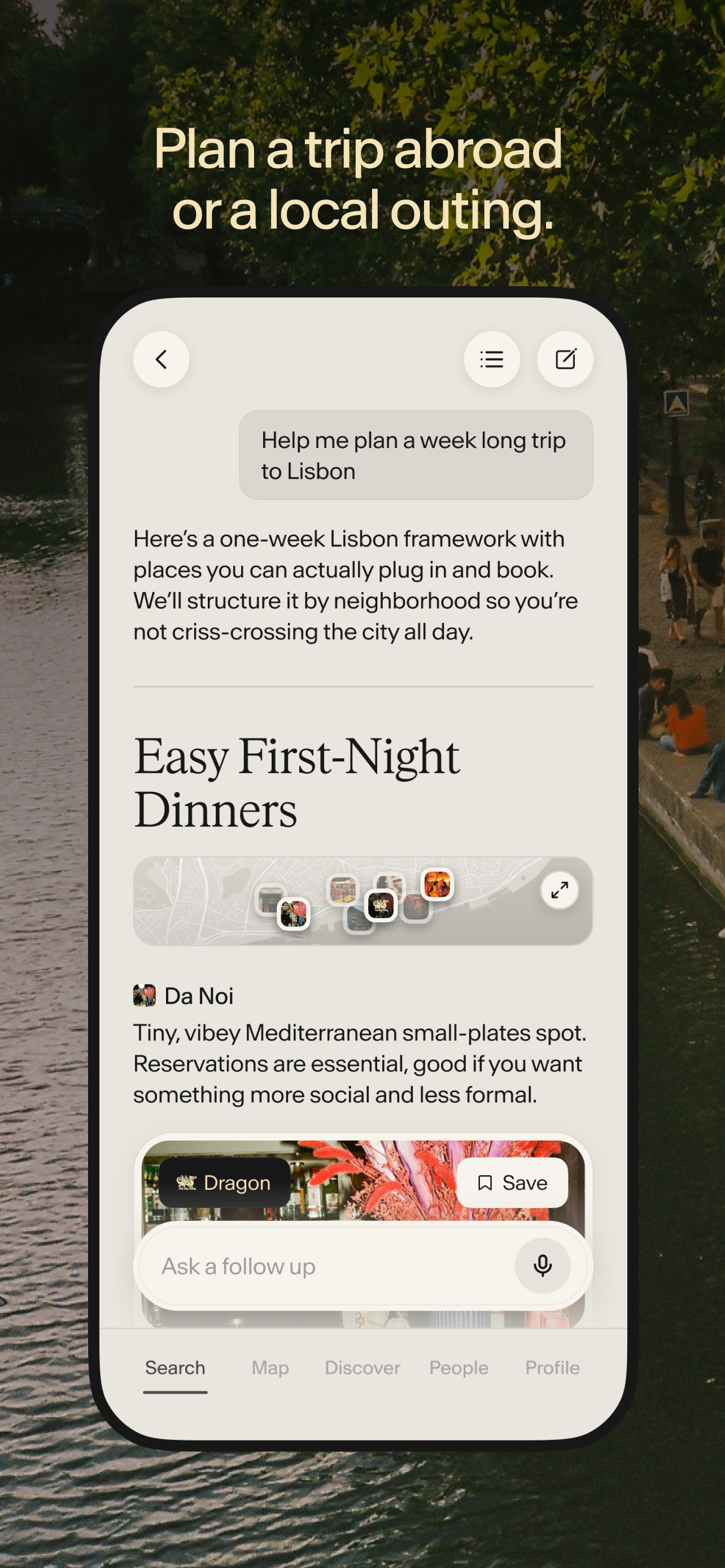 Places: Curated Discovery