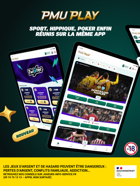 Screenshot #4 pour PMU PLAY - Sport, Turf & Poker