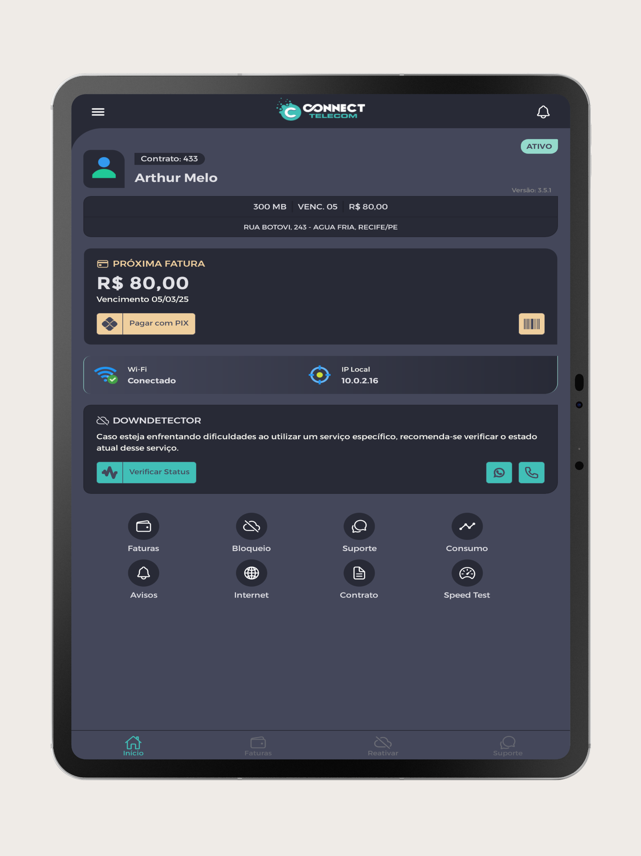 Minha Connect Telecom screenshot 10