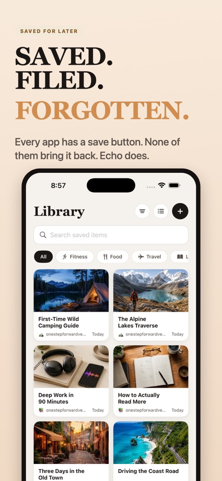 Echo: Smart Link Saver screenshot 3