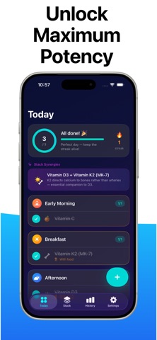 Vitamin Tracker - SuppTime Screenshot 2 of 5