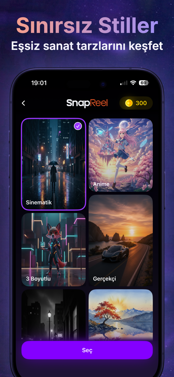SnapReel: AI Video Oluşturucu screenshot 4