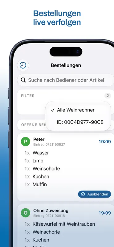 Weinrechner Service Assistent screenshot 2 of 3