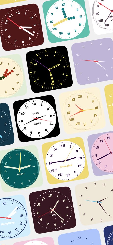 MyClock - 定制你的专属时钟 screenshot 1