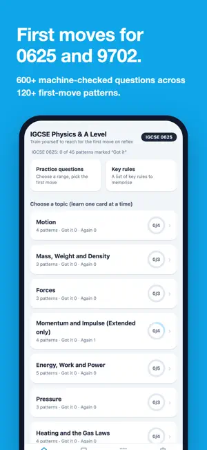 Cambridge AICE & IGCSE Physics screenshot 3