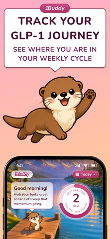 1Buddy: GLP-1 Tracker Friend Screenshot 1 of 7