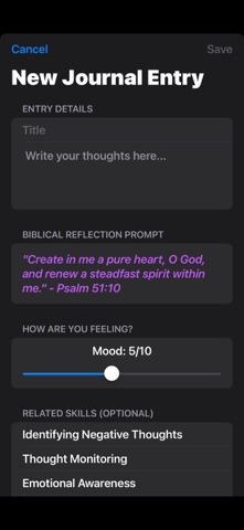 Faith Based CBT Tools screenshot