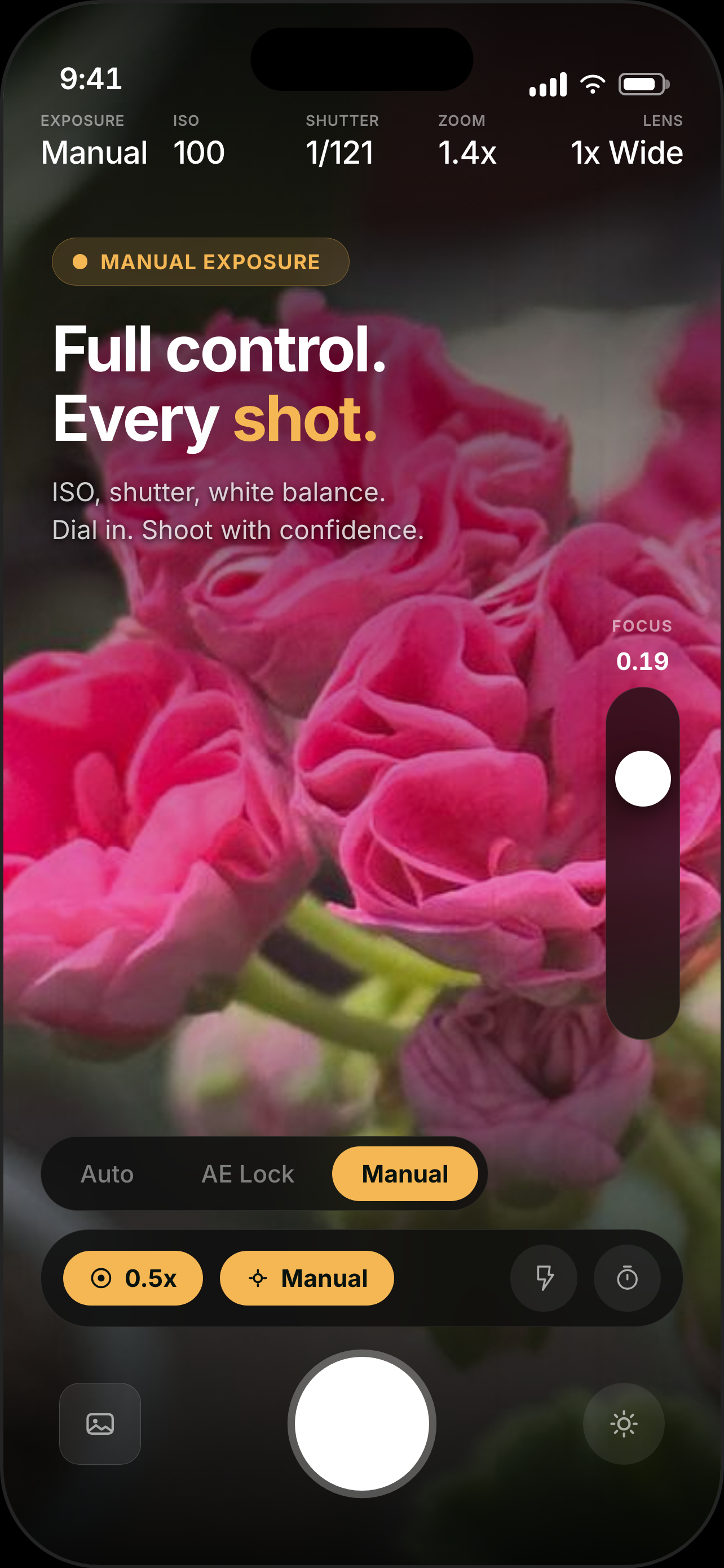 Macro Camera Pro: Manual Focus screenshot 5