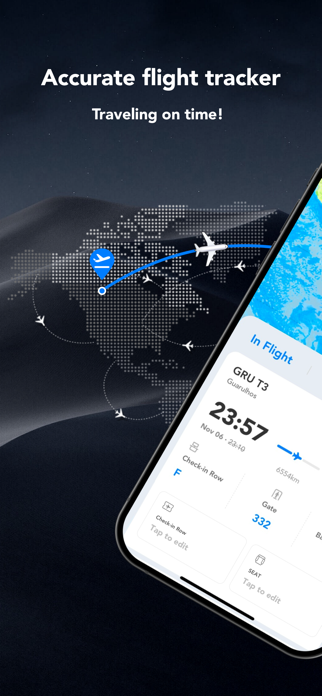NextFly-Precise Flight Tracker Screenshot 1 of 7