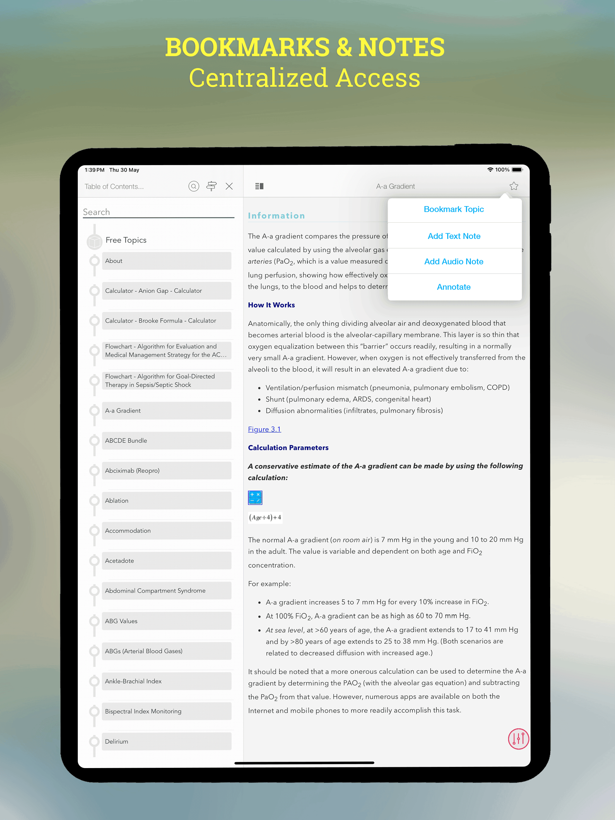 Quick Reference Critical Care screenshot 19