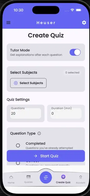 Heuser Qbank screenshot 3