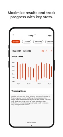 LevelUP Training App screenshot
