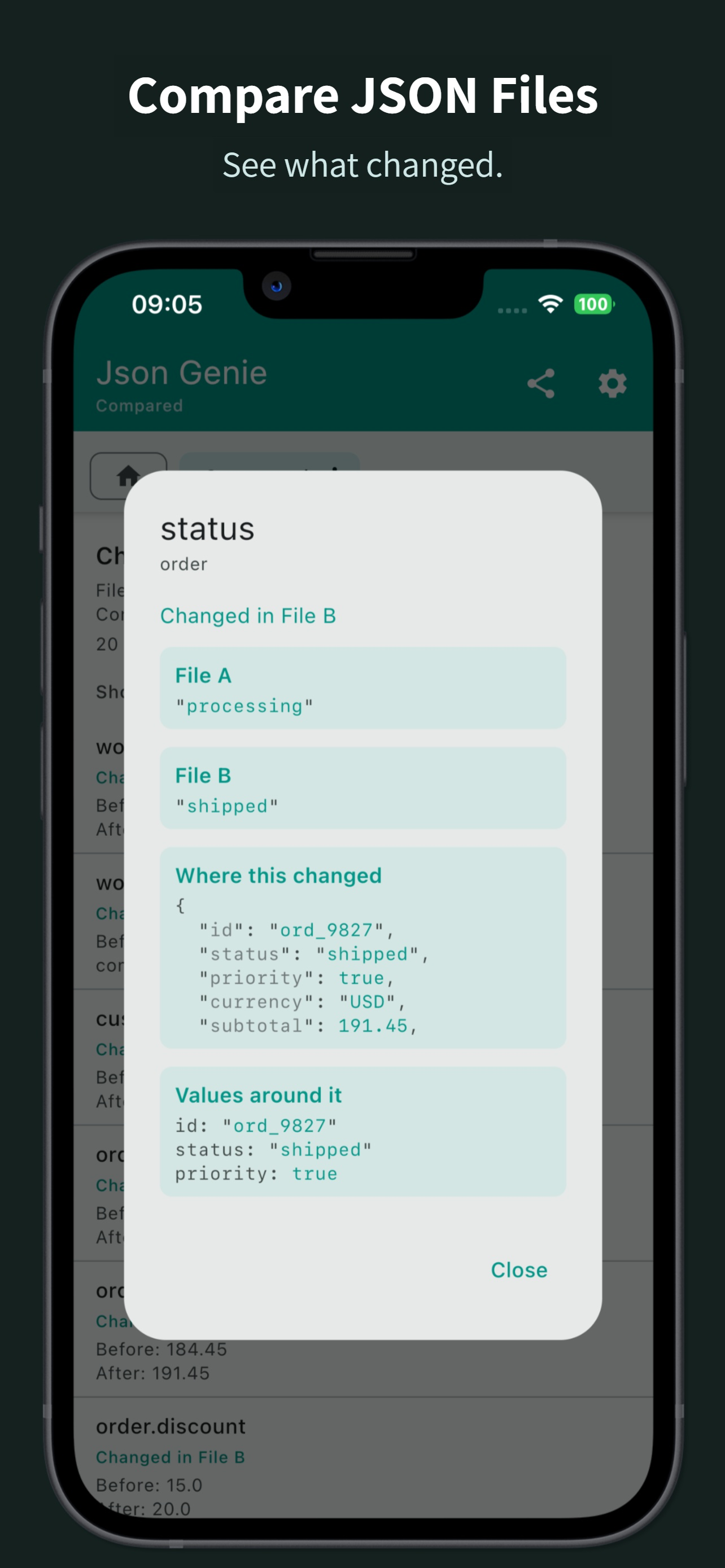 Json Genie: JSON Editor/Viewer screenshot 6