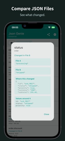 Json Genie: JSON Editor/Viewer Screenshot 5 of 9