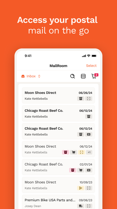 LZ Virtual Mail Screenshot