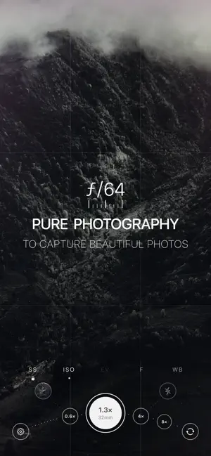 f/64 - RAW Camera screenshot 1