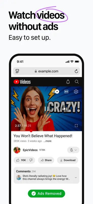 1Blocker - Adblock screenshot 3 of 10