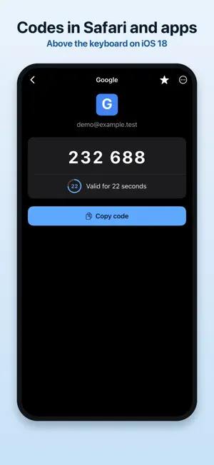2FA iAtomos: Authenticator screenshot 3