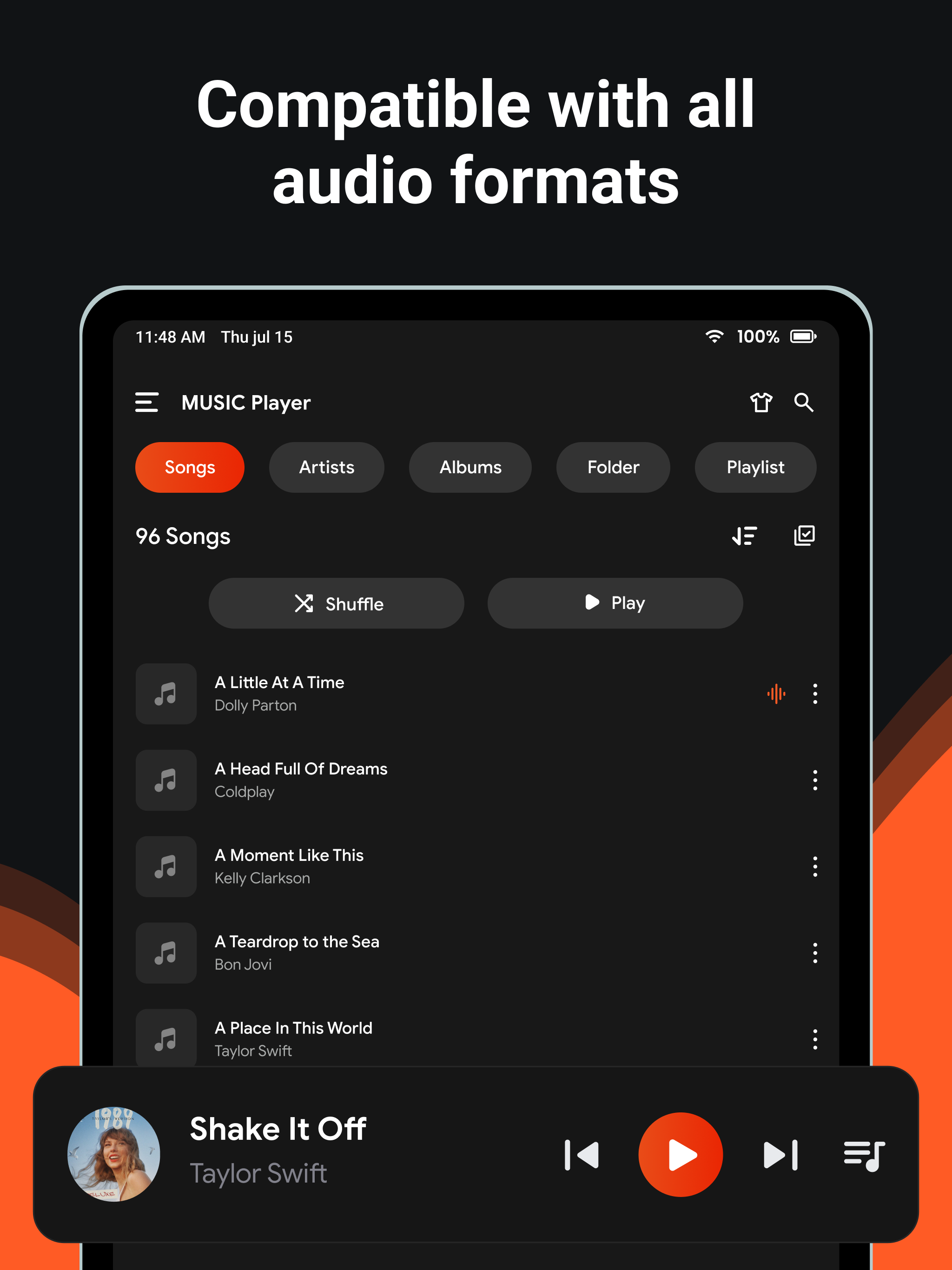 mp3 songs - Play Music screenshot 8