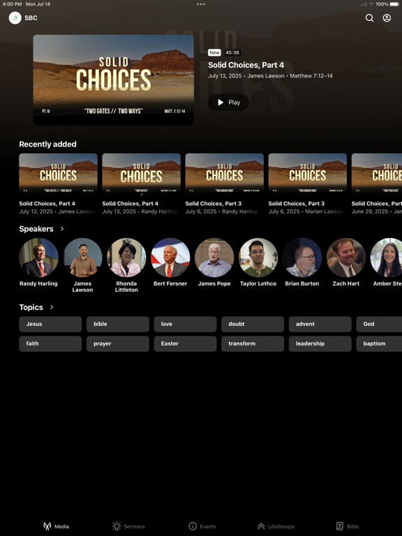 Screenshot #4 pour Summerville Baptist