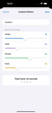 BreathFlow - Guided Patterns Screenshot 5 of 10