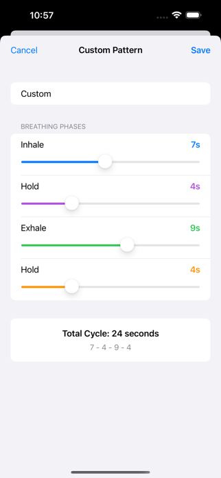 BreathFlow - Guided Patterns Screenshot 5 of 10