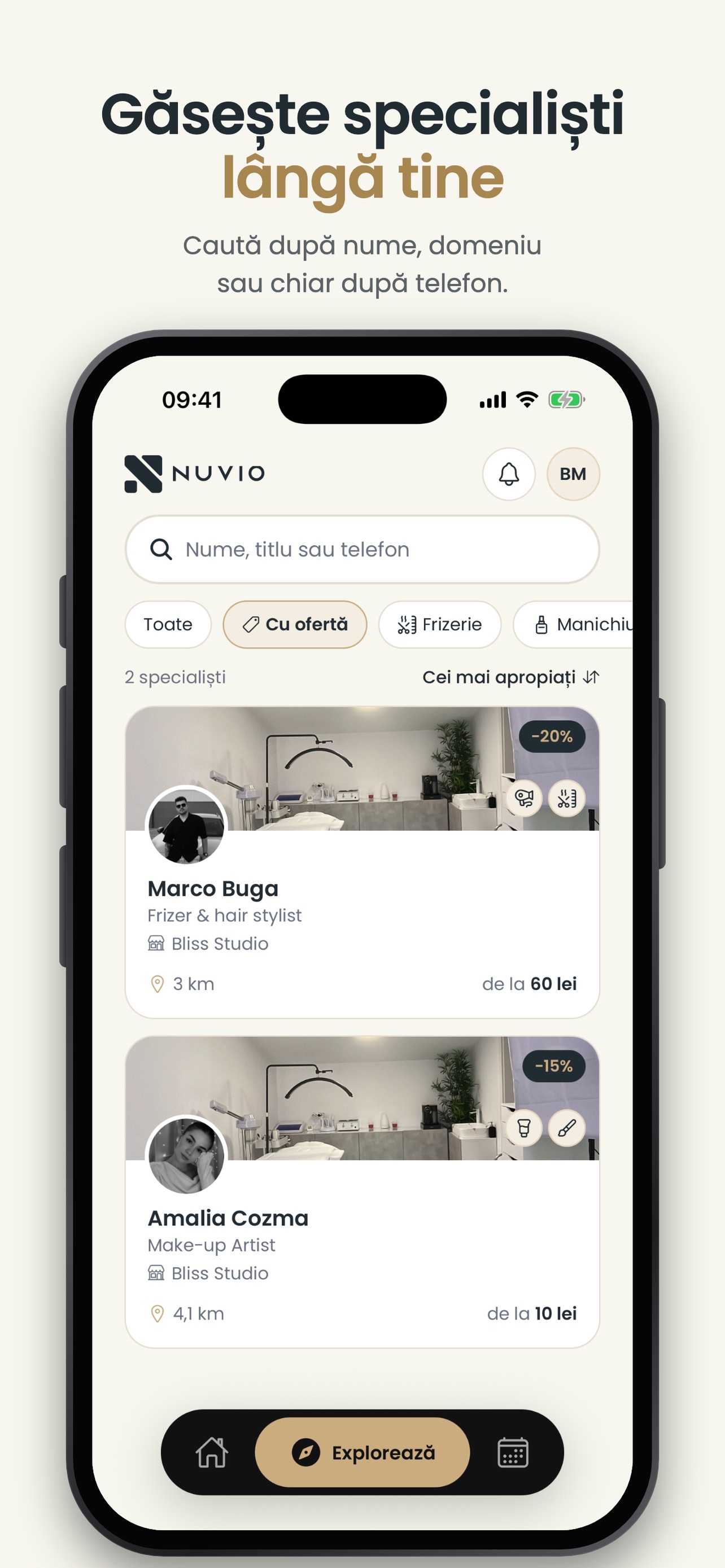 Screenshot 2 of Nuvio – Programări online