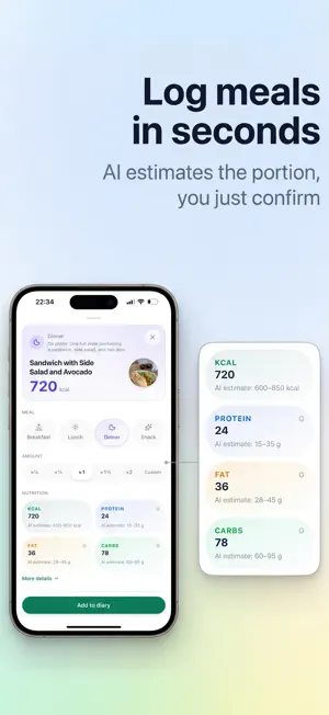 Food For You: Calorie Diary screenshot 4