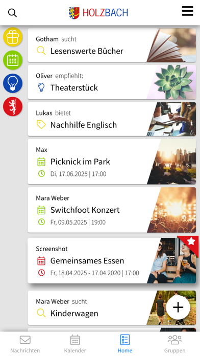 Holzbach app screenshot