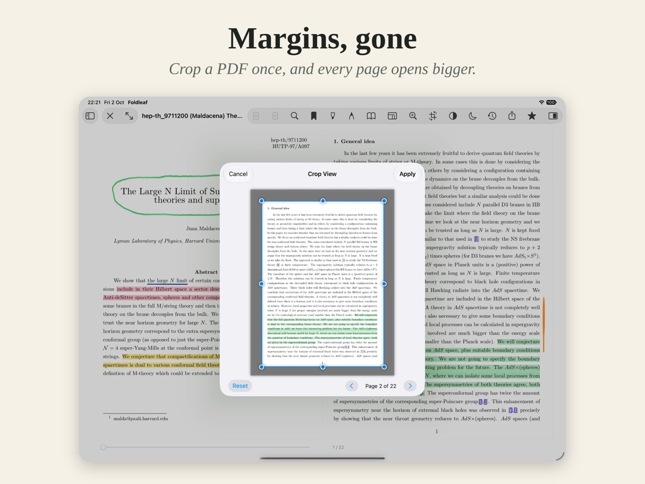 Screenshot 11 of Foldleaf Reader