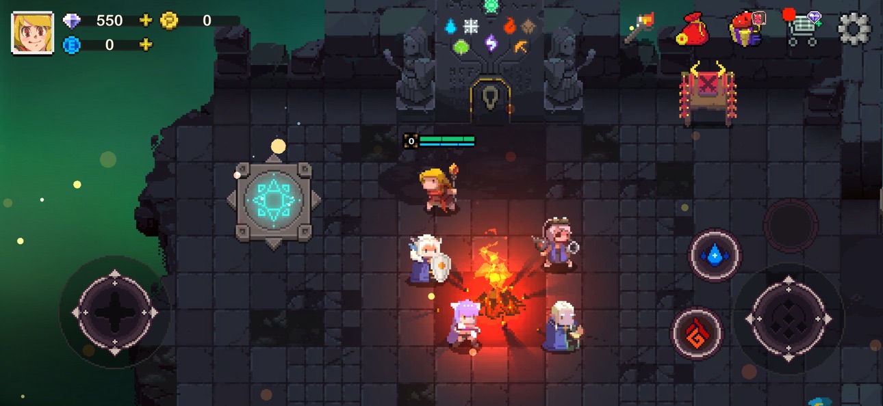 Elemental World: Adventure Hack screenshot 1 - iOS game interface