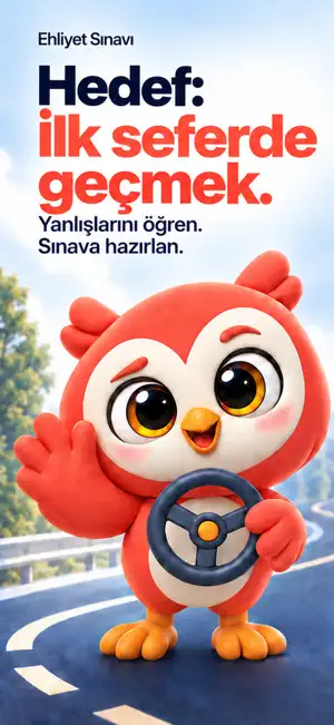 Ehliyet Sınavı: Günlük Plan screenshot 1