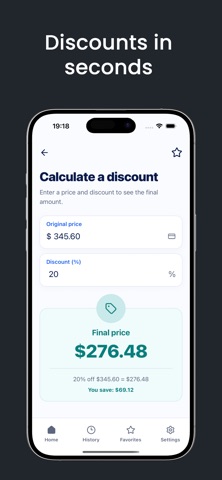 Easy Percent Calculator Tools Screenshot 2 of 4