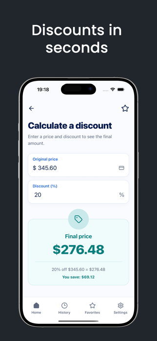 Easy Percent Calculator Tools Screenshot 2 of 4