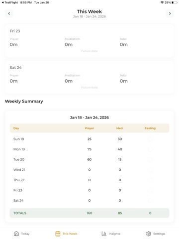 Abide365: Spiritual Tracker