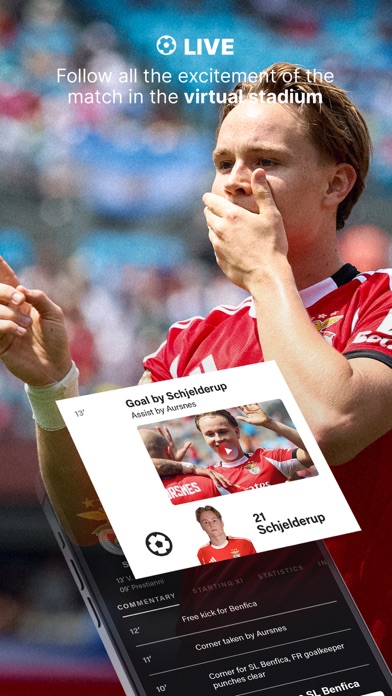 SL Benfica Official App Screenshot