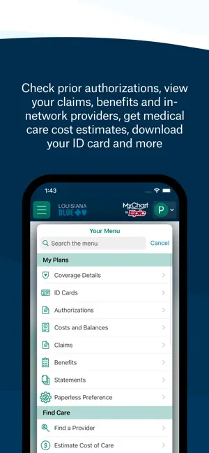 MyLABlue screenshot 2