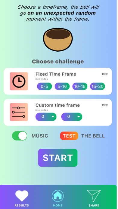Random Meditation Bell Screenshot